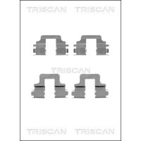 8105 101652 TRISCAN Комплектуючі колодки дискового гальма