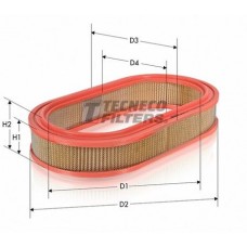 AR252OV TECNECO FILTERS Повітряний фільтр