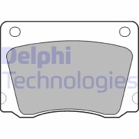 LP17 DELPHI Комплект гальмівних колодок дисковий гальм