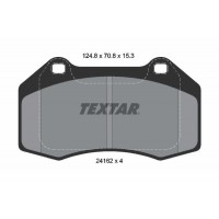 2416201 TEXTAR Комплект гальмівних колодок дисковий гальм