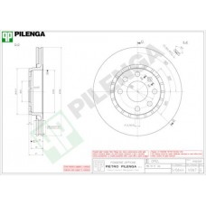 V067 PILENGA Гальмівний диск
