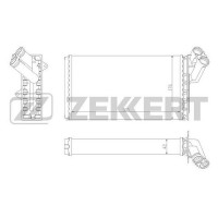MK-5068 ZEKKERT Теплообмінник обігрів салону