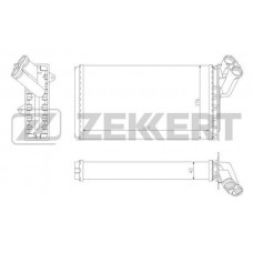 MK-5068 ZEKKERT Теплообмінник обігрів салону