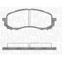 363916060400 MAGNETI MARELLI Комплект гальмівних колодок дисковий гальм