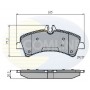 CBP01575 COMLINE Комплект гальмівних колодок дисковий гальм