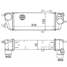 Интеркулер HART 630 302