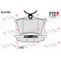 BL2476B1 FTE Комплект гальмівних колодок дисковий гальм