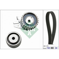 WG1252043 WILMINK GROUP Комплект ременя ГРМ