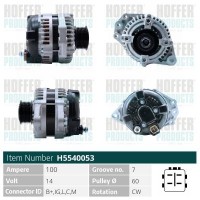 H5540053 HOFFER Генератор