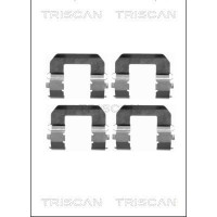 8105 431617 TRISCAN Комплектуючі колодки дискового гальма