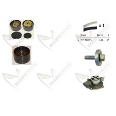 OBKWP0161 MABYPARTS Водяний насос комплект зубчастого ременя