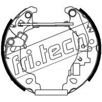16167 fri.tech. Комплект гальмівних колодок