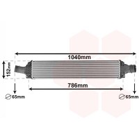 03014708 VAN WEZEL Интеркулер