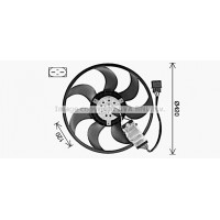 AI7530 AVA QUALITY COOLING Вентилятор охолодження двигуна