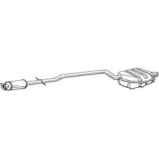 290-159 BOSAL Глушник вихлопних газів кінцевий
