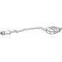 290-159 BOSAL Глушник вихлопних газів кінцевий