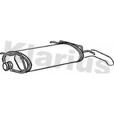 210027 KLARIUS Глушник вихлопних газів кінцевий