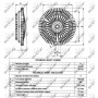 49535 NRF Зчеплення вентилятор радіатора