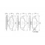 0 986 424 611 BOSCH Комплект гальмівних колодок дисковий гальм
