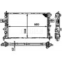 CR 319 000P MAHLE Радіатор охолодження двигуна