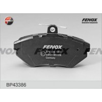 BP43386 FENOX Комплект гальмівних колодок дисковий гальм