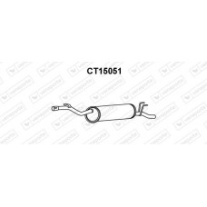 CT15051 VENEPORTE Глушник вихлопних газів кінцевий