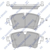 SP4112 Hi-Q Комплект гальмівних колодок дисковий гальм