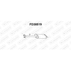 FD30519 VENEPORTE Предглушник вихлопних газів
