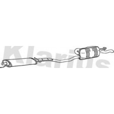 270357 KLARIUS Глушник вихлопних газів кінцевий