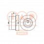 127-12054 IAP QUALITY PARTS Натяжний ролик ремінь ГРМ