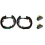 K 24 059 BREMBO Комплект гальмівних колодок
