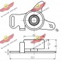03.046 AUTOKIT Натяжний ролик ремінь ГРМ