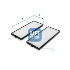 53.119.00 UFI Фільтр повітря у внутрішньому просторі