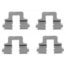 8DZ 355 203-551 HELLA Комплектуючі колодки дискового гальма