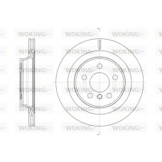 D61632.10 WOKING Гальмівний диск