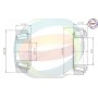 70-210040 MULTIPARTS Комплект підшипника ступиці колеса