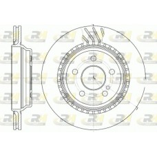 61072.10 ROADHOUSE Гальмівний диск