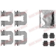 109-1856 QUICK BRAKE Комплектуючі колодки дискового гальма
