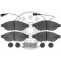 BP-12750 OPTIMAL Комплект гальмівних колодок дисковий гальм