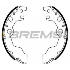 GF0888 BREMSI Комплект гальмівних колодок