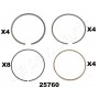 RC25760 JAPANPARTS Поршневе кільце