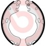 S 49 519 BREMBO Комплект гальмівних колодок