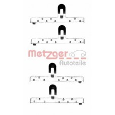 109-1048 METZGER Комплектуючі колодки дискового гальма