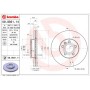 09.9931.11 BREMBO Гальмівний диск
