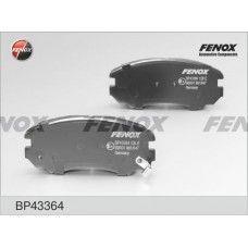 BP43364 FENOX Комплект гальмівних колодок дисковий гальм