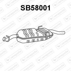 SB58001 VENEPORTE Глушник вихлопних газів кінцевий