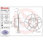 09.6924.75 BREMBO Гальмівний диск