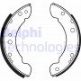 LS1201 DELPHI Комплект гальмівних колодок