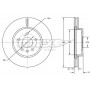 TX 72-55 TOMEX Brakes Гальмівний диск