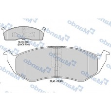 MBF015438 MANDO КомплеК т гальмівних колодок, дискове гальмо